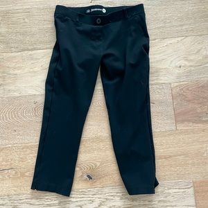 Betabrand cropped black pants - medium